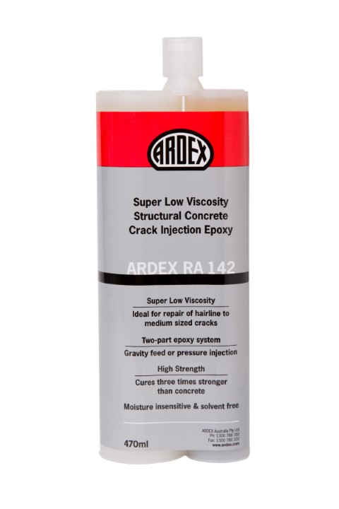 ARDEX RA142 470ML SUPER LOW VISCOSITY CONCRETE CRACK INJECT EPOXY